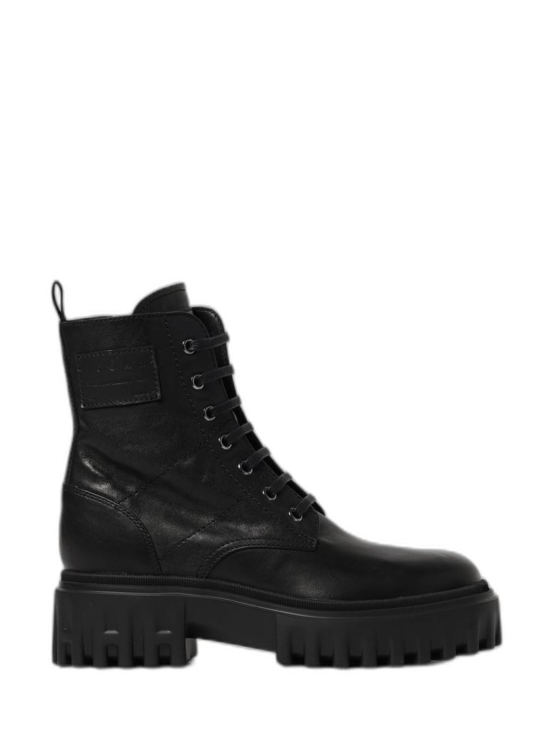 h700 - leather combat boots by Selfnex