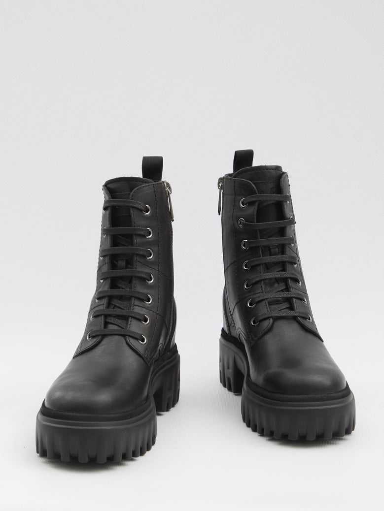 h700 - leather combat boots by Selfnex