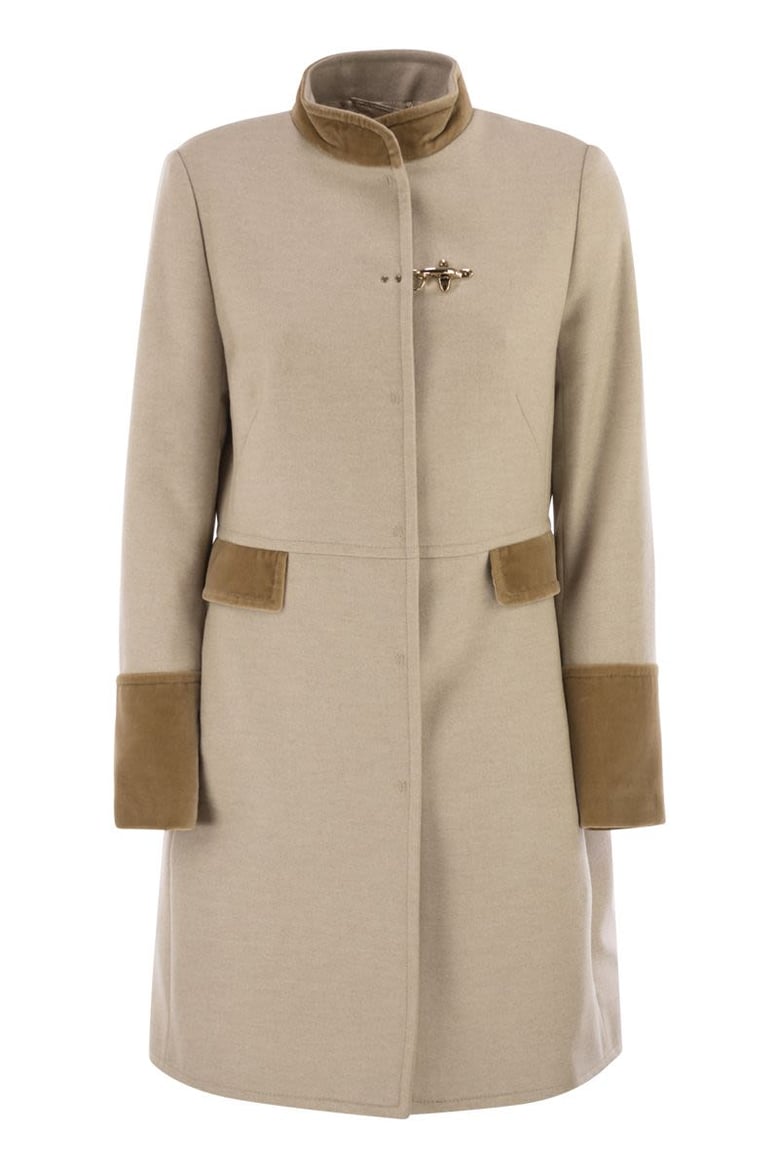 wool cloth coat by Selfnex