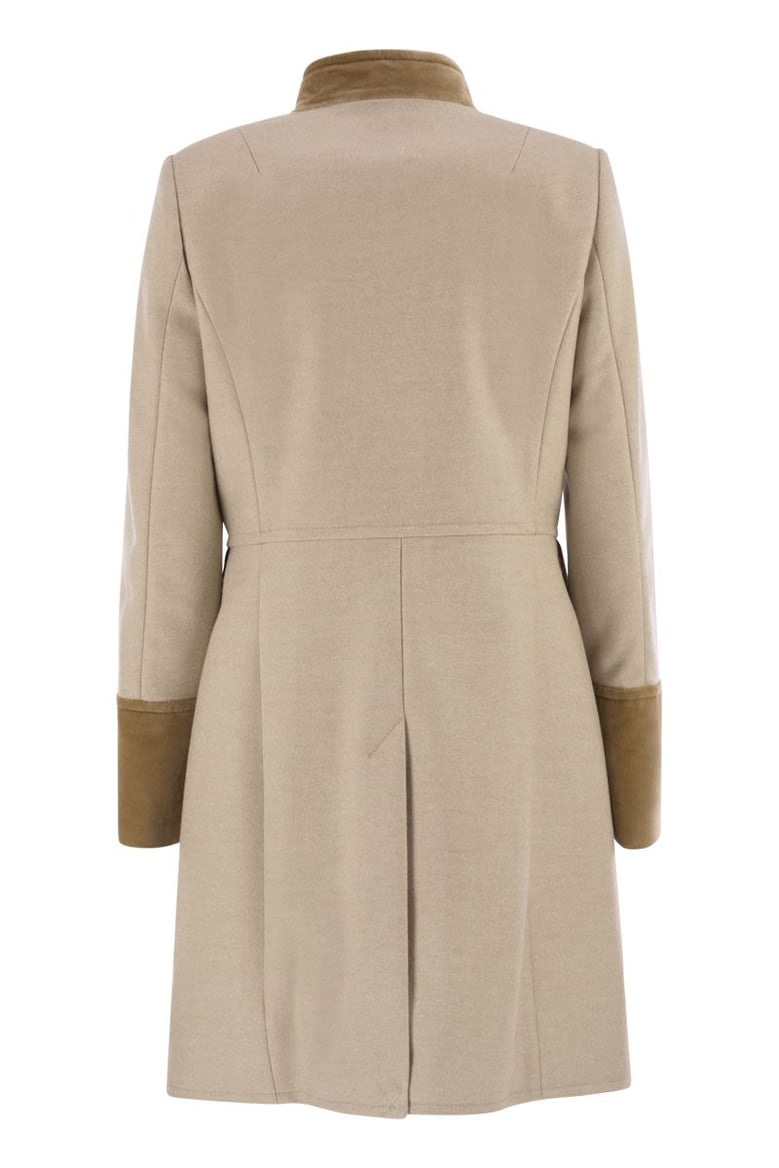 wool cloth coat by Selfnex
