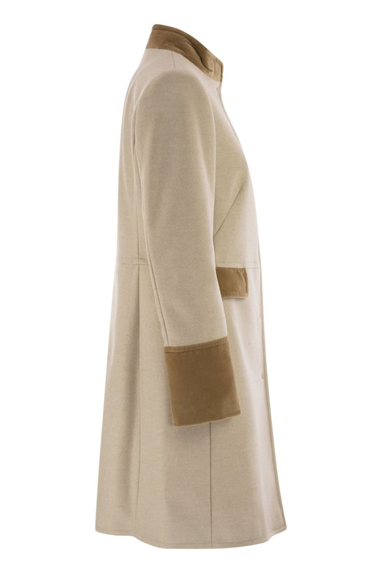 wool cloth coat by Selfnex