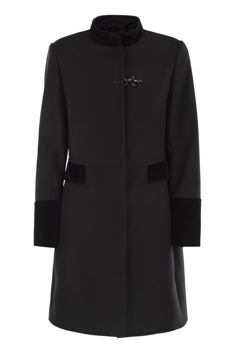 wool cloth coat by Selfnex