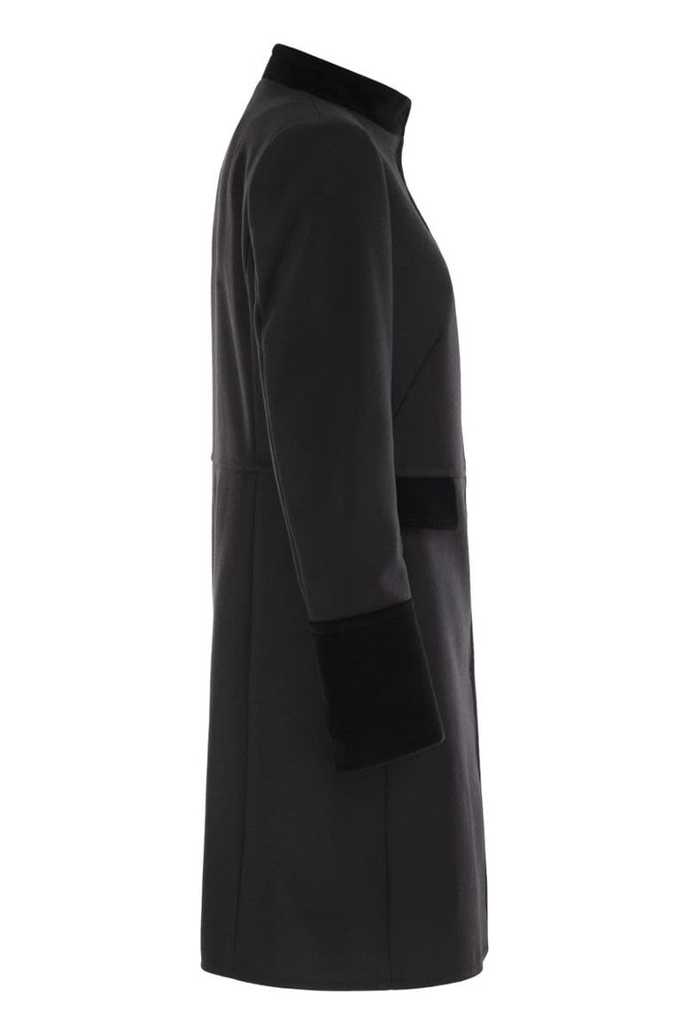 wool cloth coat by Selfnex