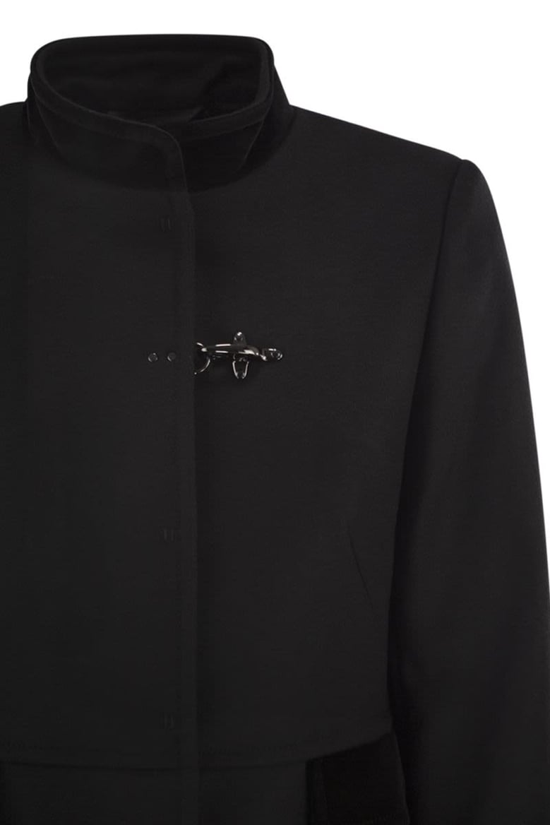 wool cloth coat by Selfnex