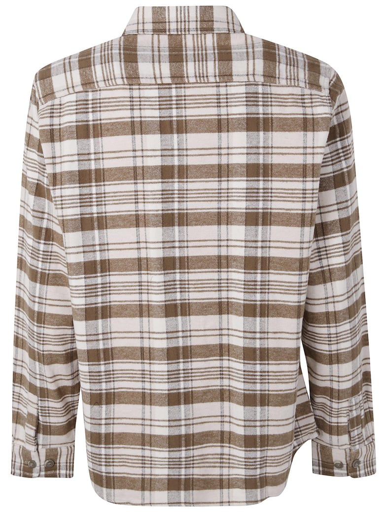 lennon check overshirt by Selfnex