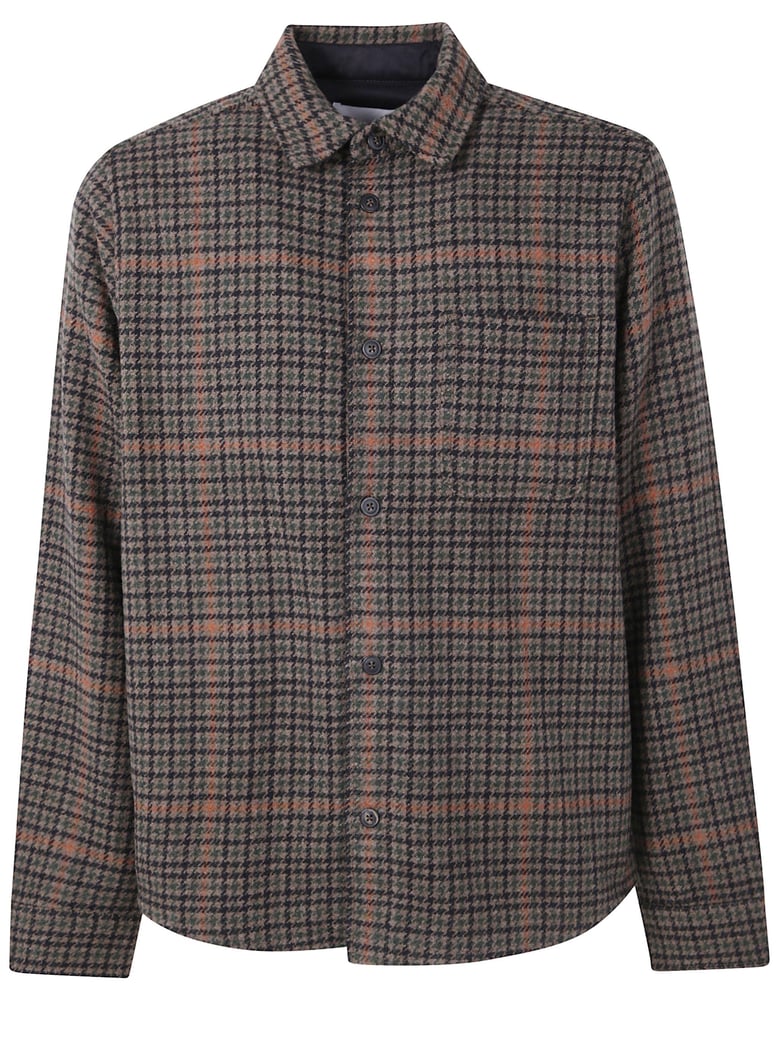 kody houndstooth overshirt by Selfnex
