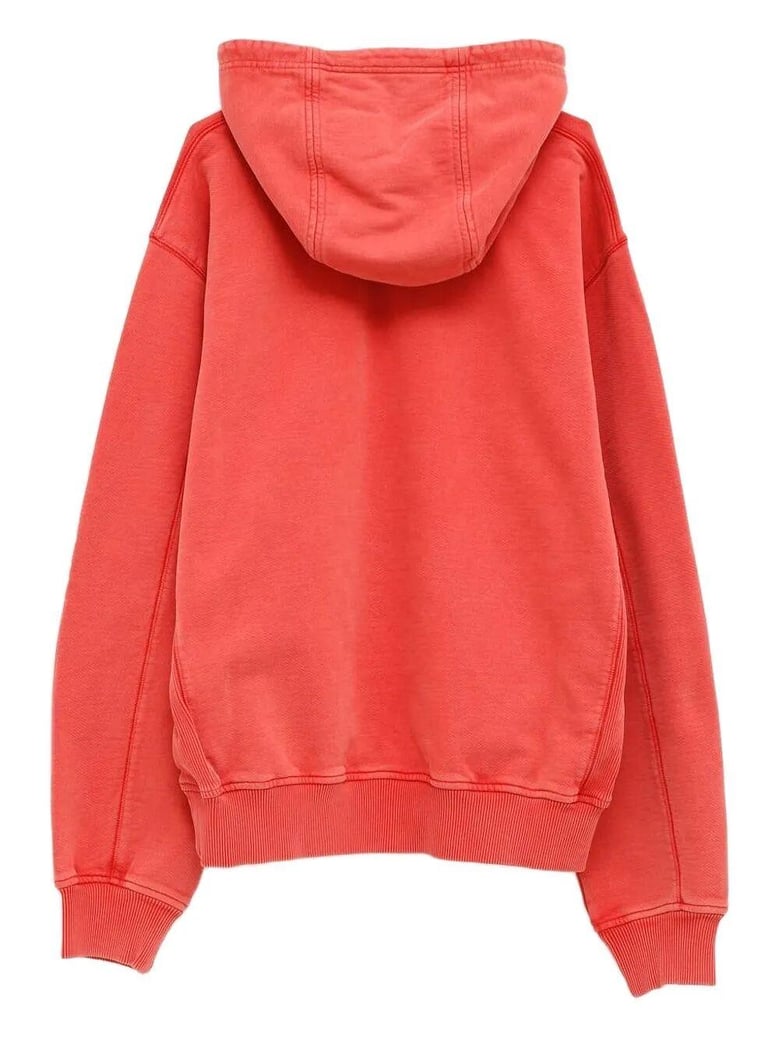 chrome text printed hoodie by Selfnex
