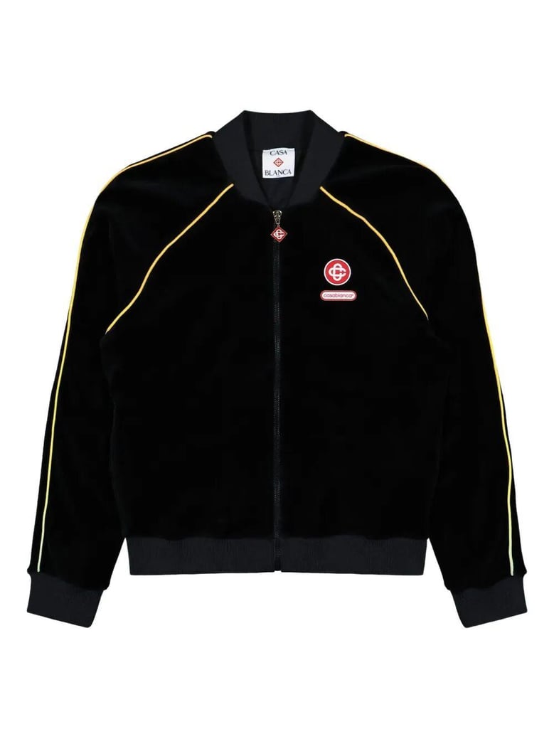 velour track jacket by Selfnex