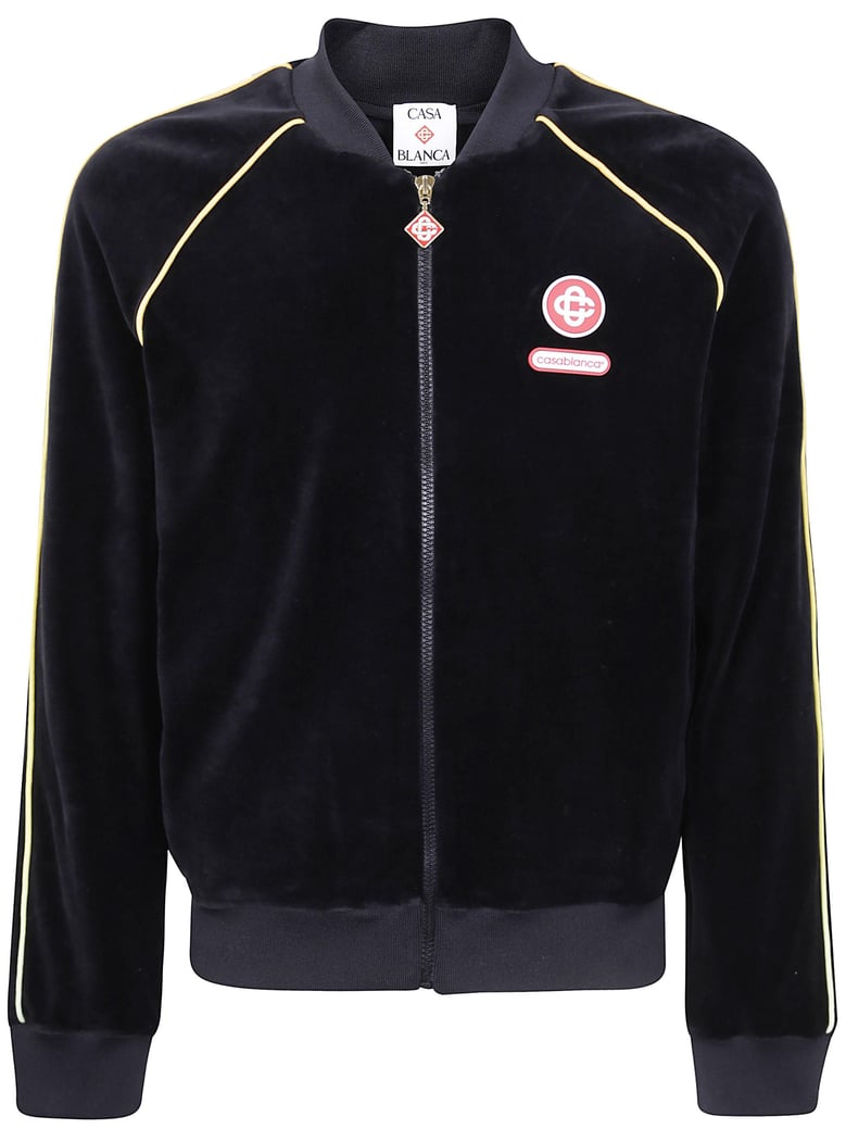 velour track jacket by Selfnex