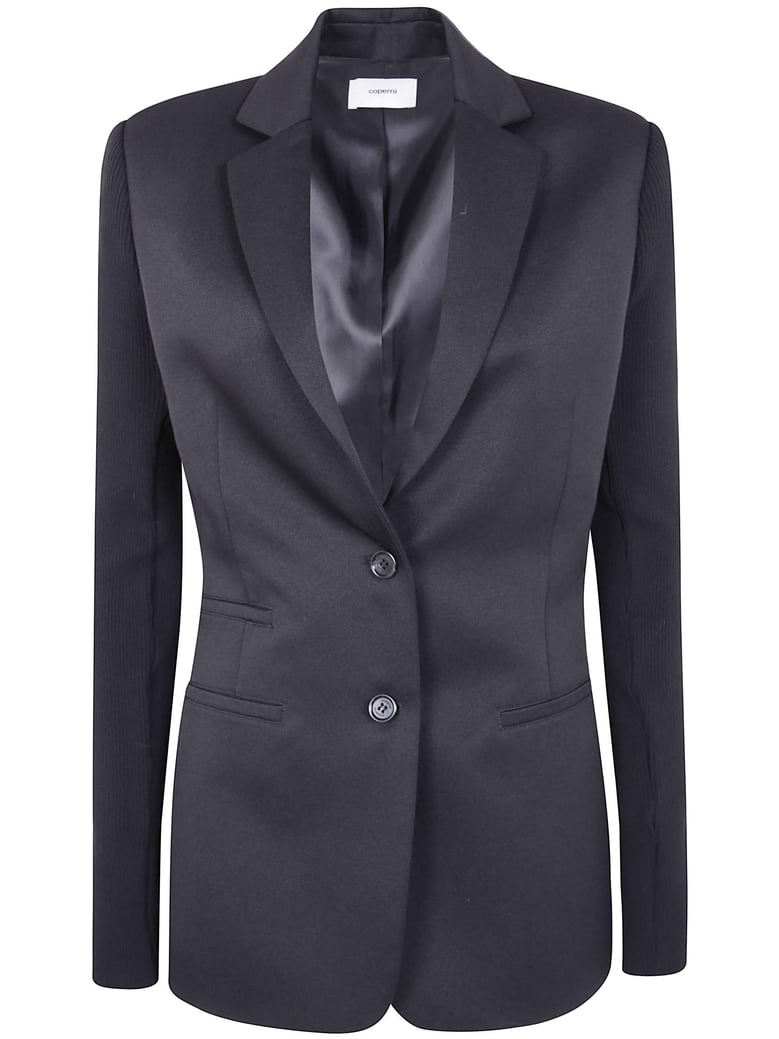 hybrid rib jacket by Selfnex