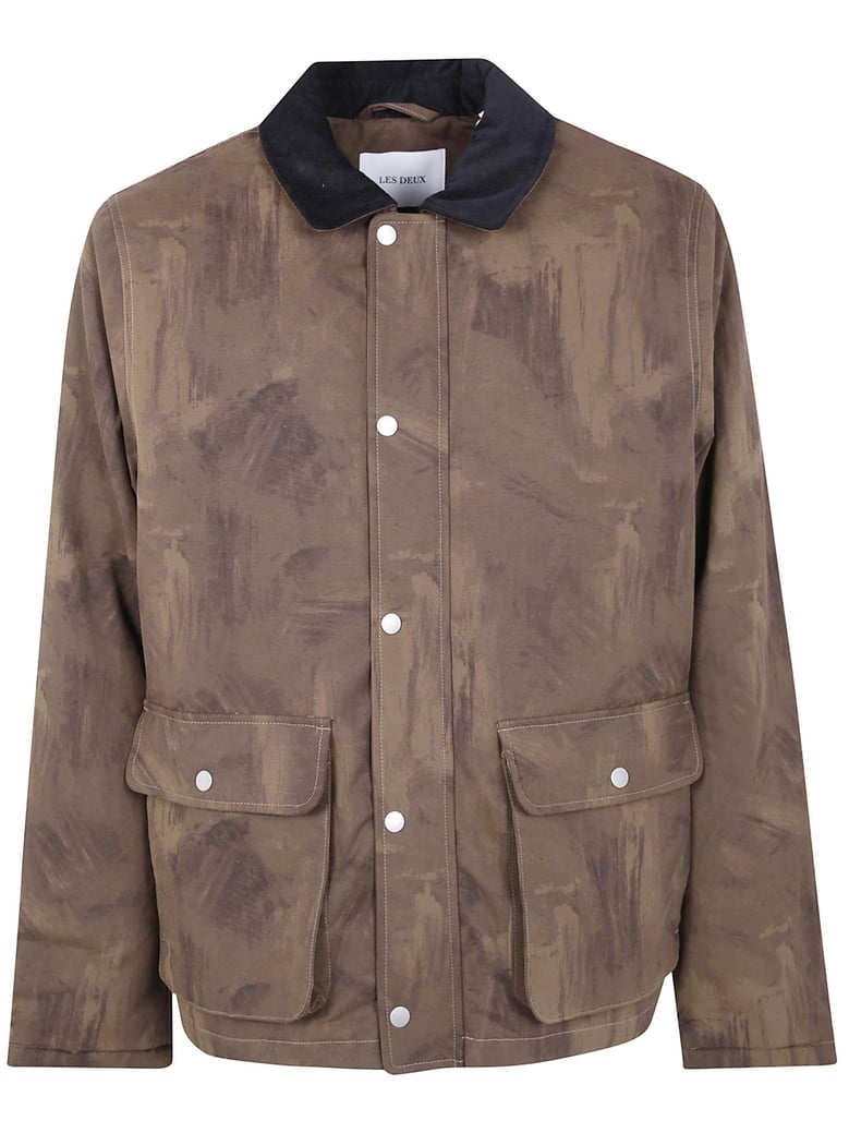 montana aop cotton jacket by Selfnex