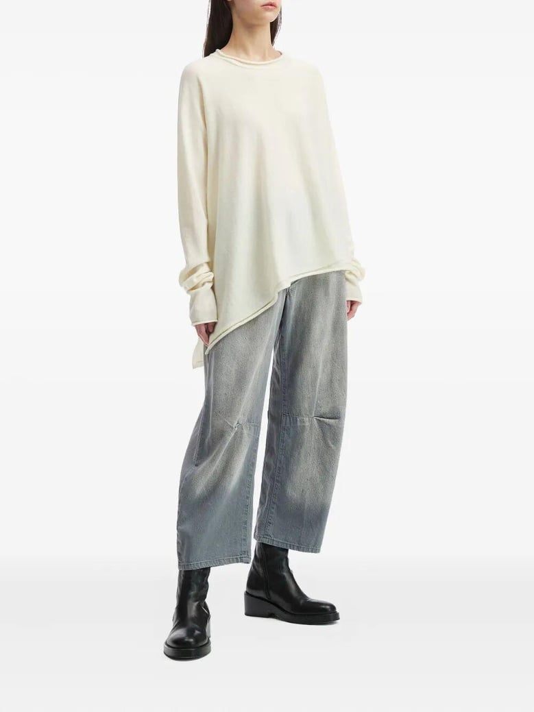 asymmetry sweater by Selfnex