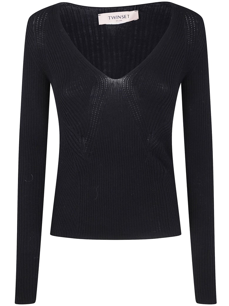 round neck sweater by Selfnex