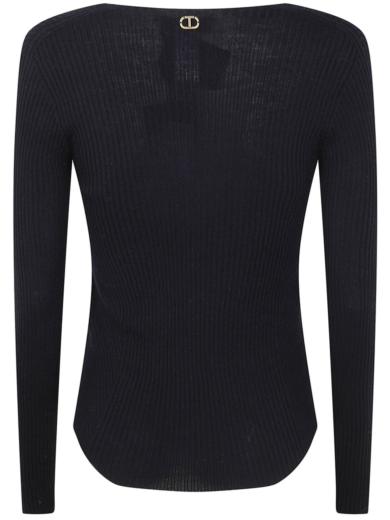 round neck sweater by Selfnex
