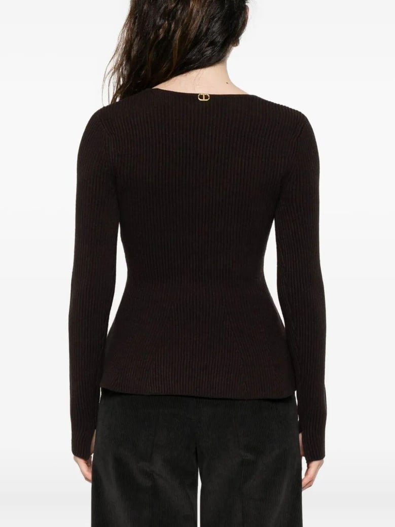 round neck sweater by Selfnex