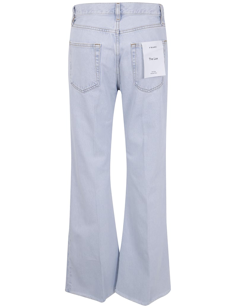 the lax high rise wide leg flare jeans by Selfnex