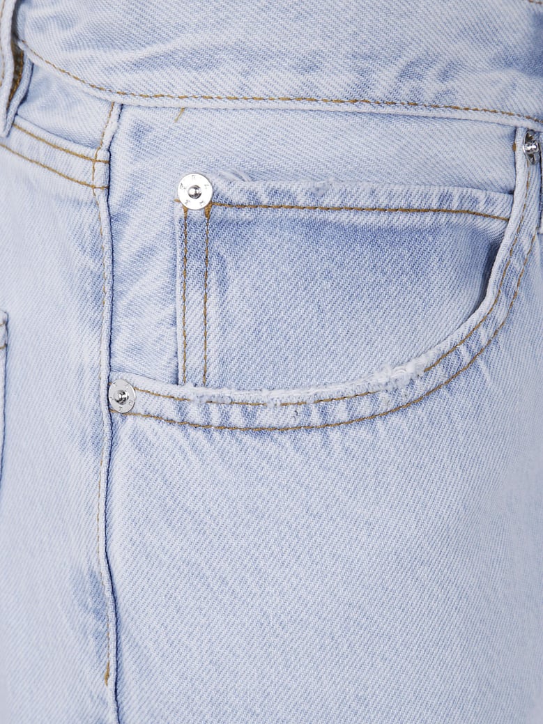 the lax high rise wide leg flare jeans by Selfnex