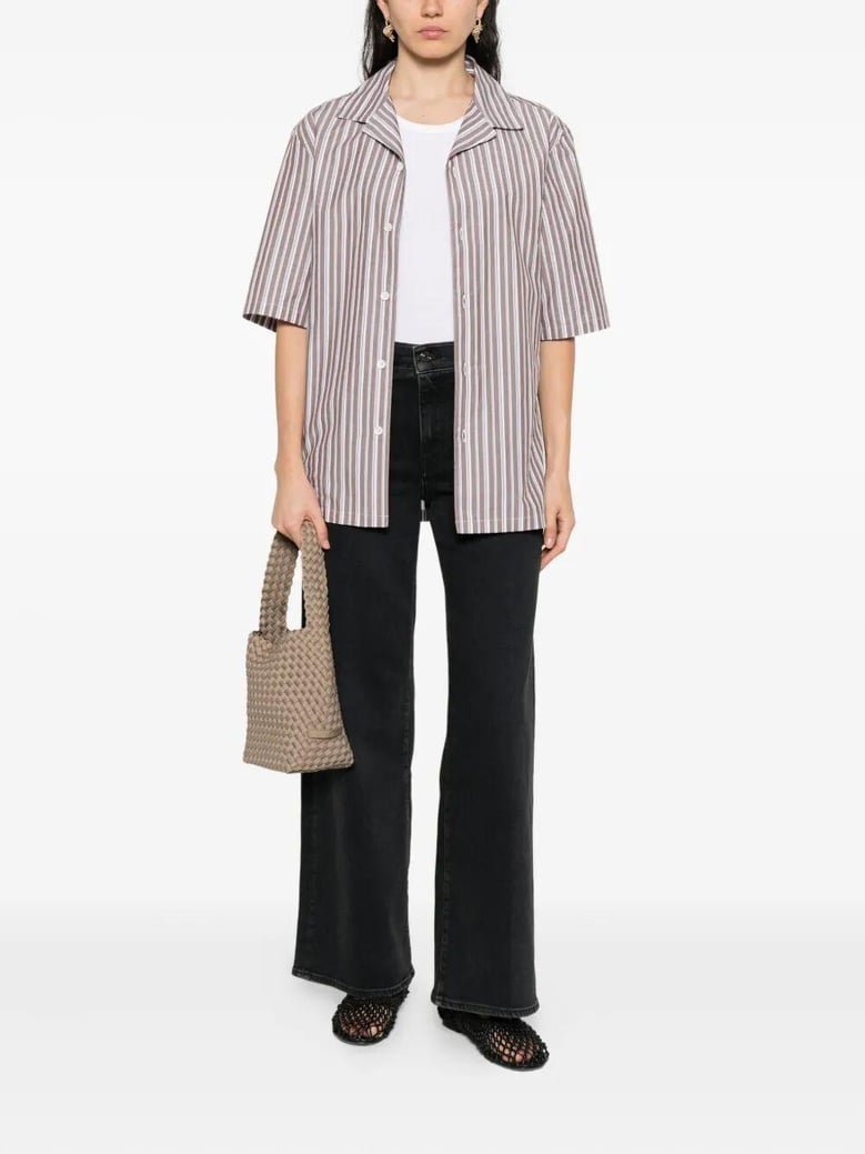le slim palazzo high rise wide leg flare jeans by Selfnex