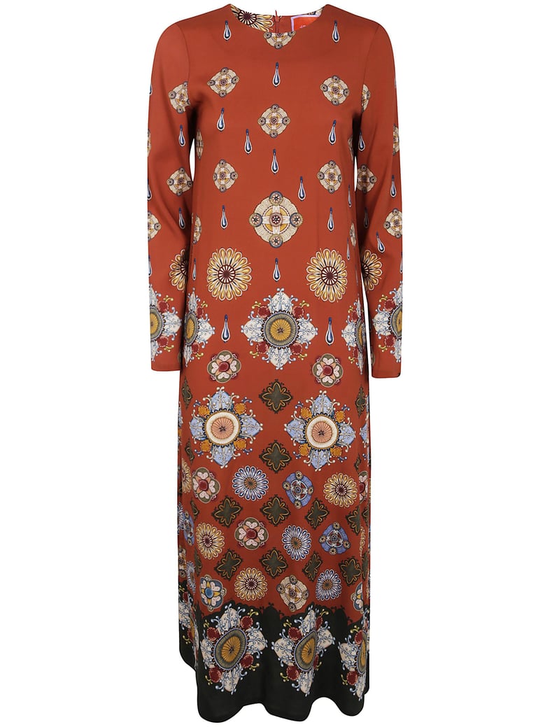 long sleeve swing dress by Selfnex