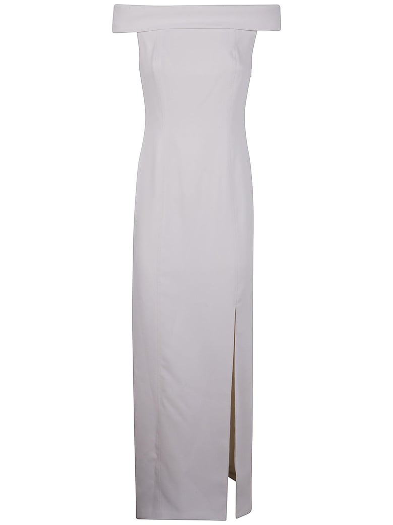 adlar short sleeves gown long dress by Selfnex