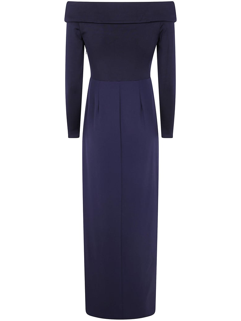 sakaris long sleeves gown long dress by Selfnex