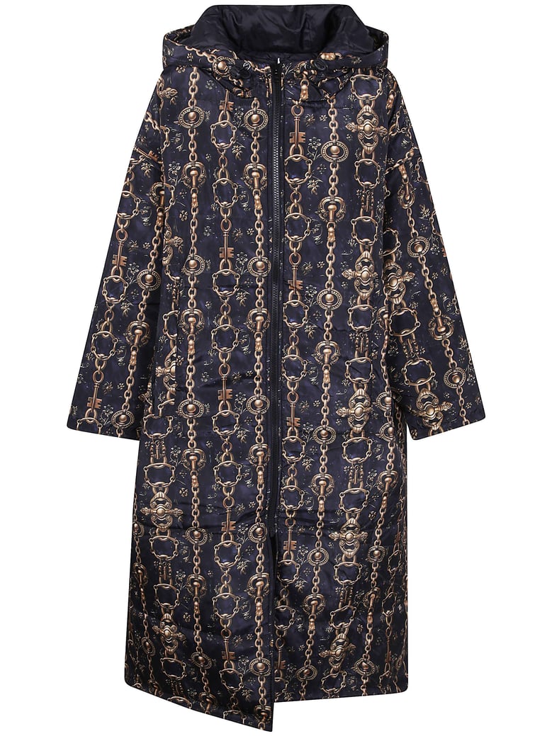 fortuna sittingsuit original print raincoat by Selfnex