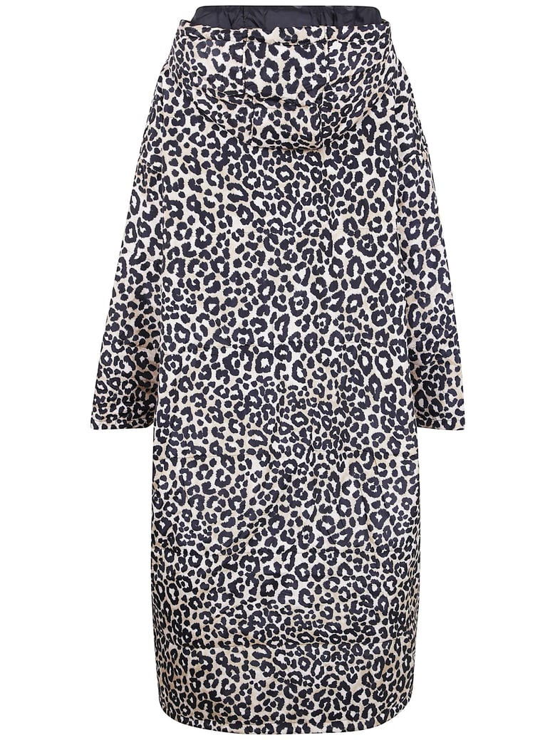 snow leopard sittingsuit original print raincoat by Selfnex