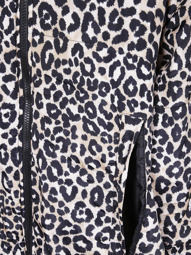snow leopard sittingsuit original print raincoat by Selfnex