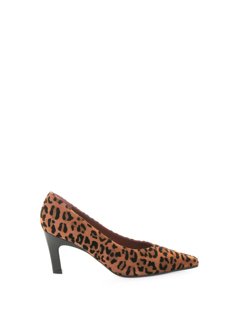 roberto festa leopard suede pumps by Selfnex