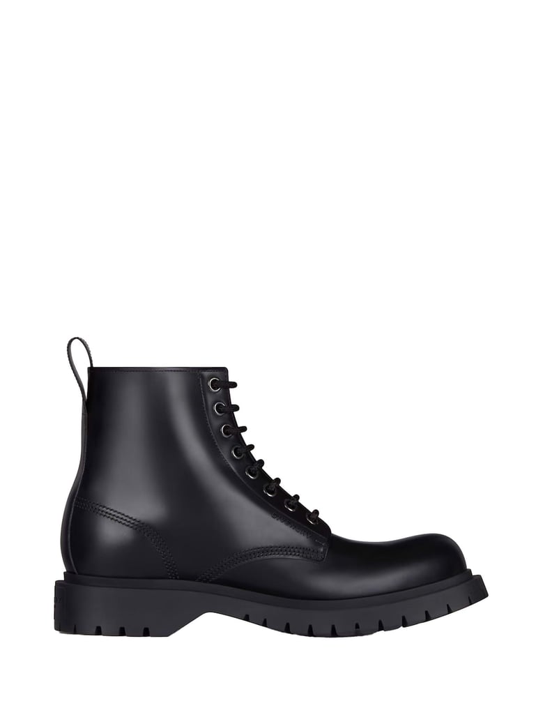 givenchy lace-up leather boots by Selfnex