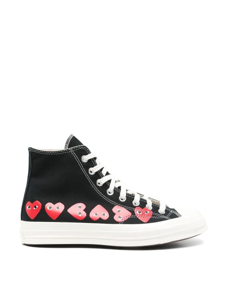 comme des garçons play x converse chuck 70 hi sneakers by Selfnex