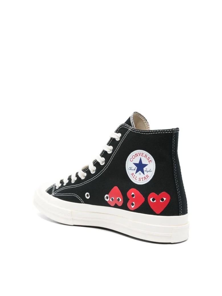 comme des garçons play x converse chuck 70 hi sneakers by Selfnex