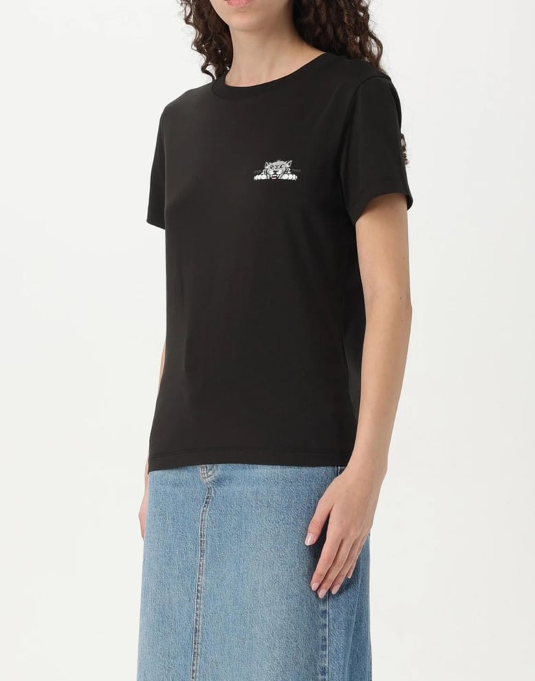 happy tiger logo t-shirt by Selfnex