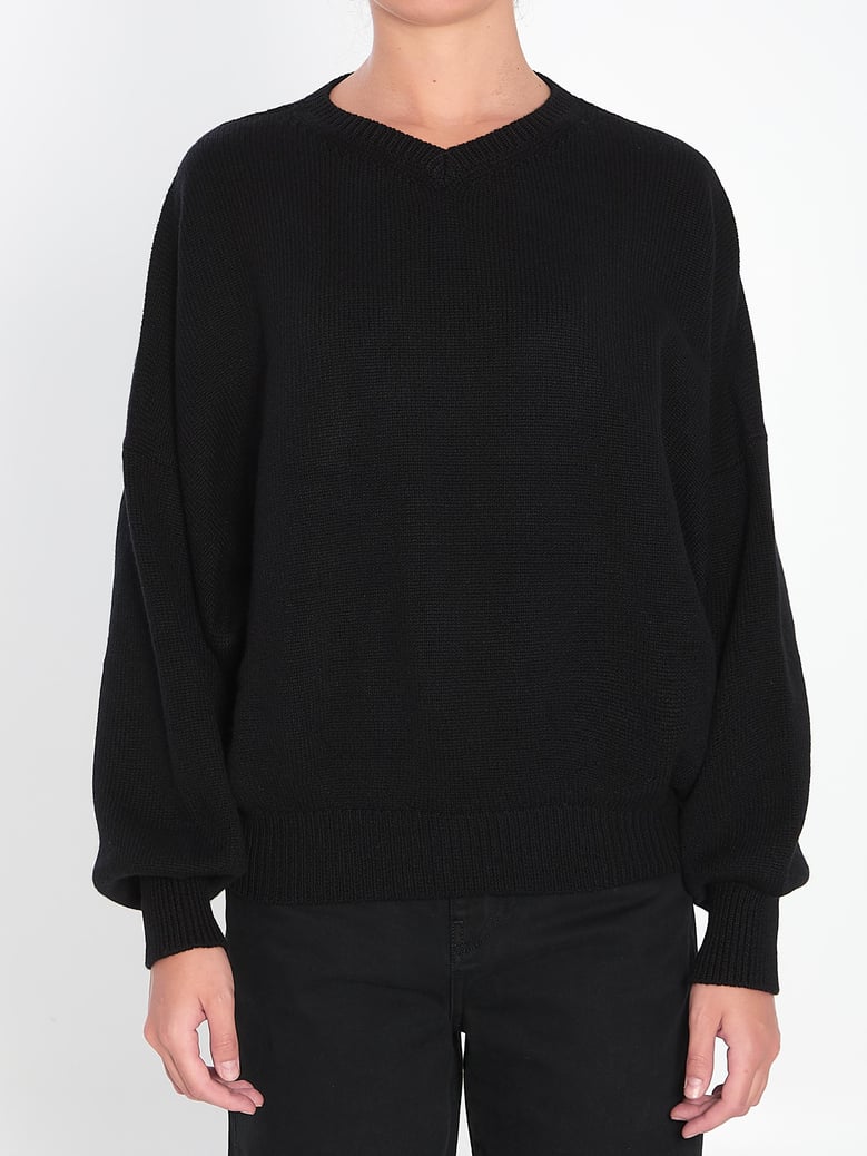 jersey wolfe ribetes acanalado negro by Selfnex