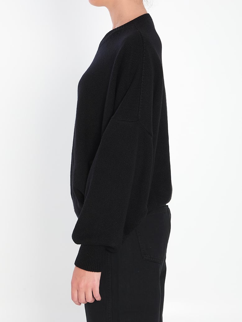 jersey wolfe ribetes acanalado negro by Selfnex