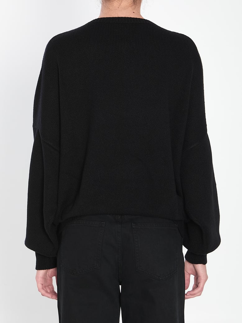 jersey wolfe ribetes acanalado negro by Selfnex