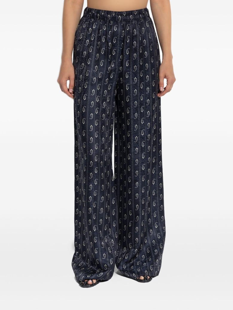 pants in viscose and silk by Selfnex