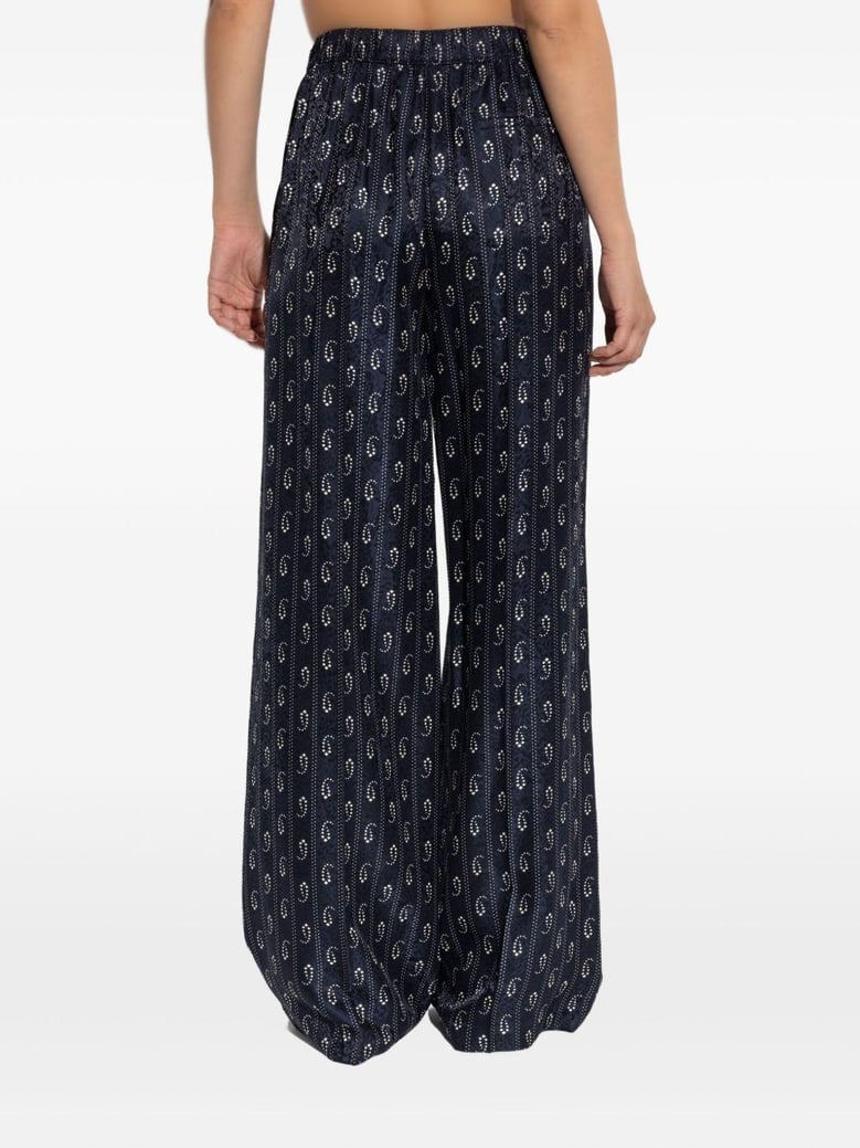 pants in viscose and silk by Selfnex