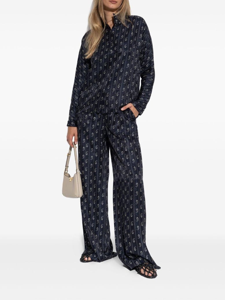 pants in viscose and silk by Selfnex
