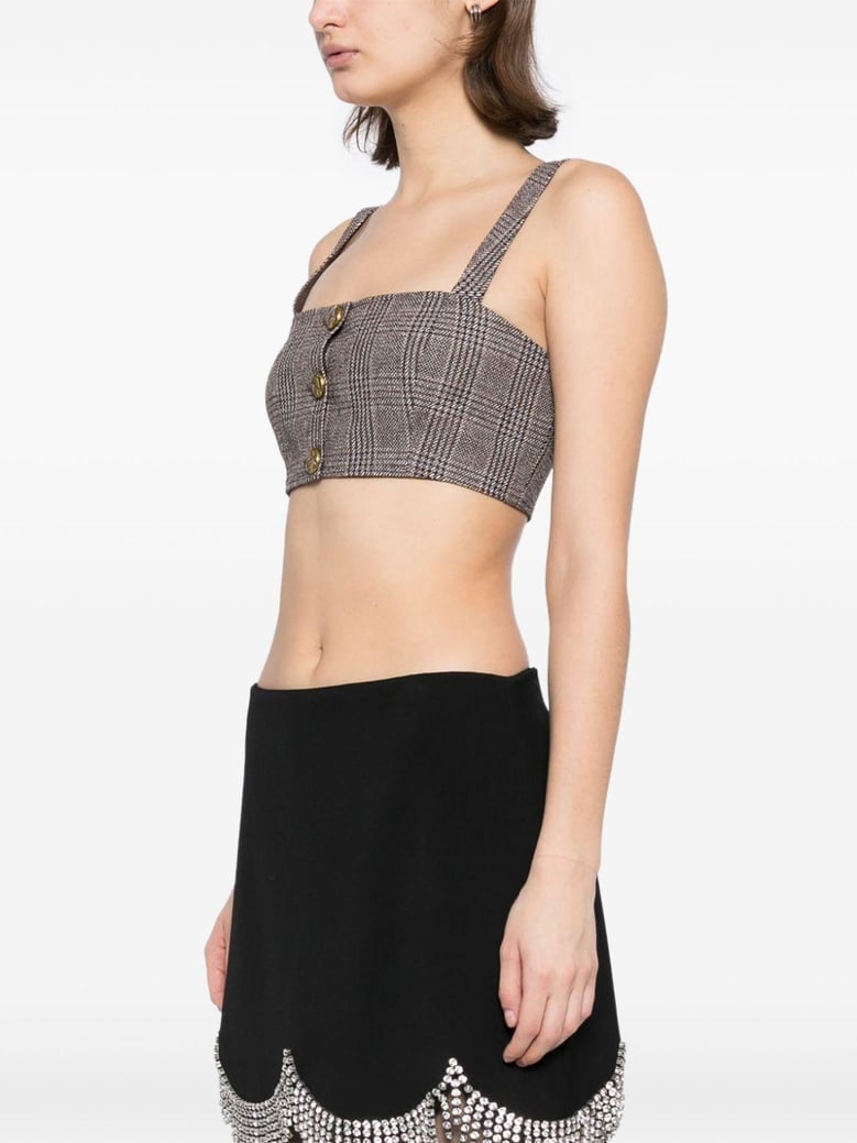 check crop top by Selfnex