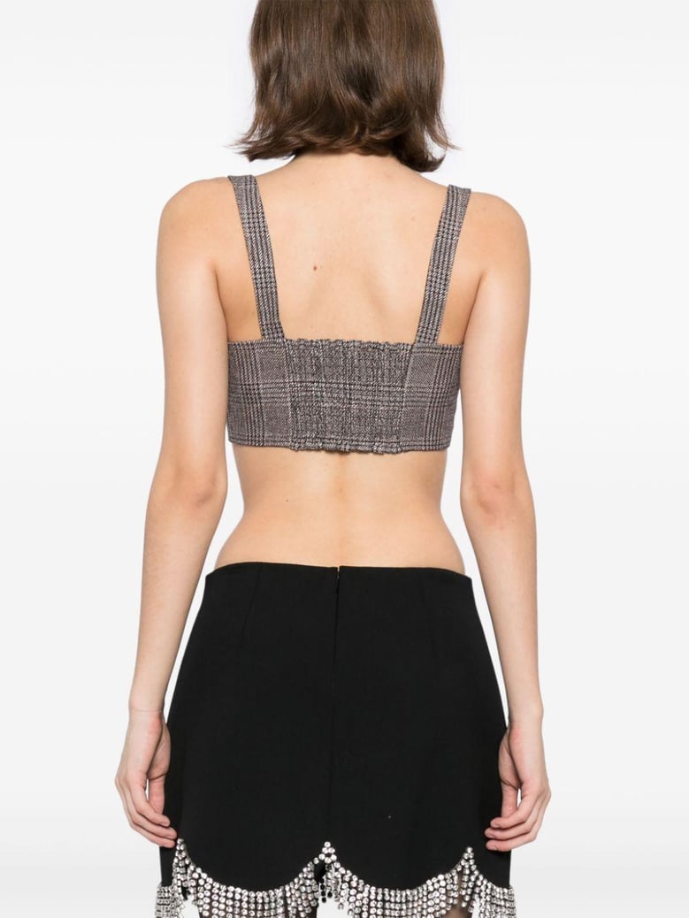 check crop top by Selfnex