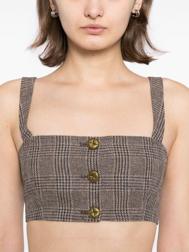 check crop top by Selfnex