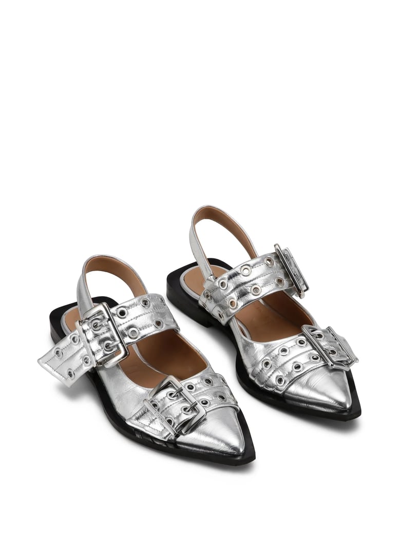buckle ballerinas by Selfnex