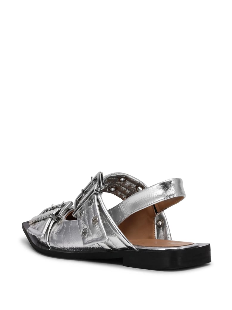 buckle ballerinas by Selfnex