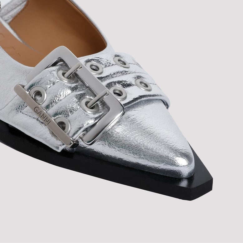 buckle ballerinas by Selfnex