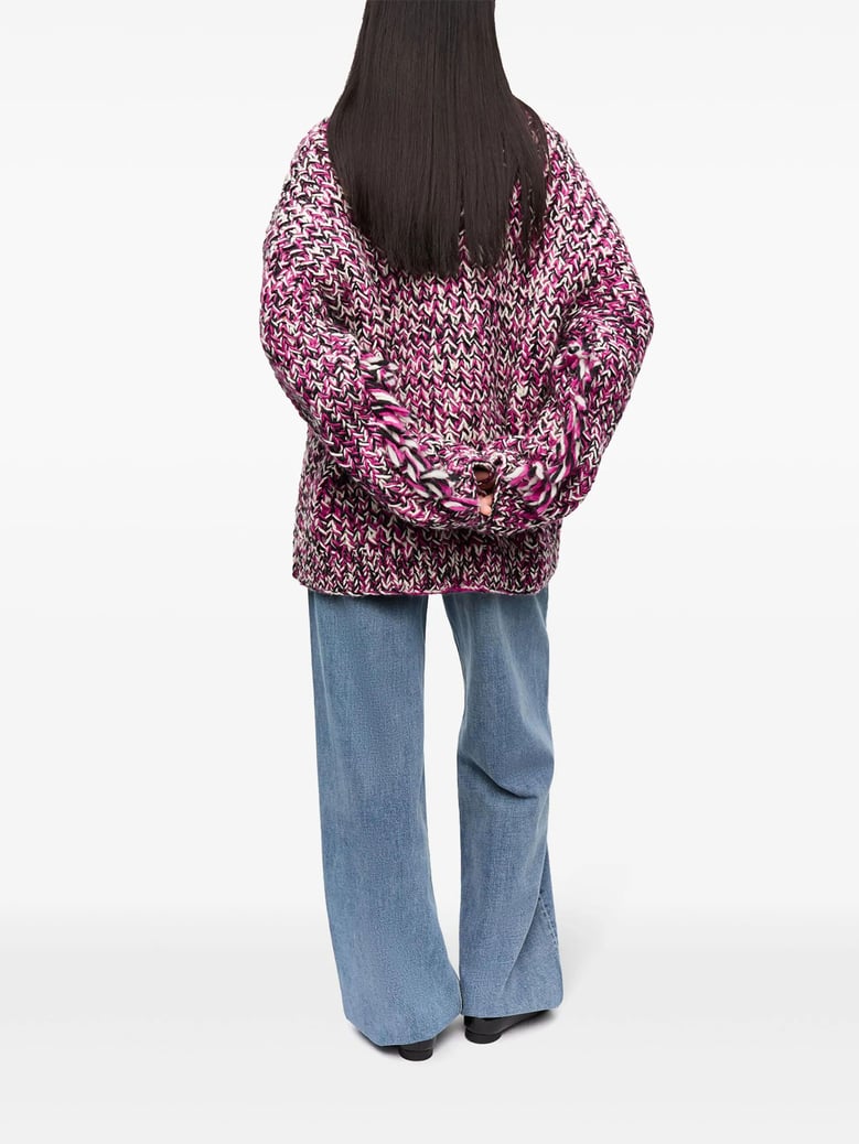 hand knitted wool cardigan by Selfnex