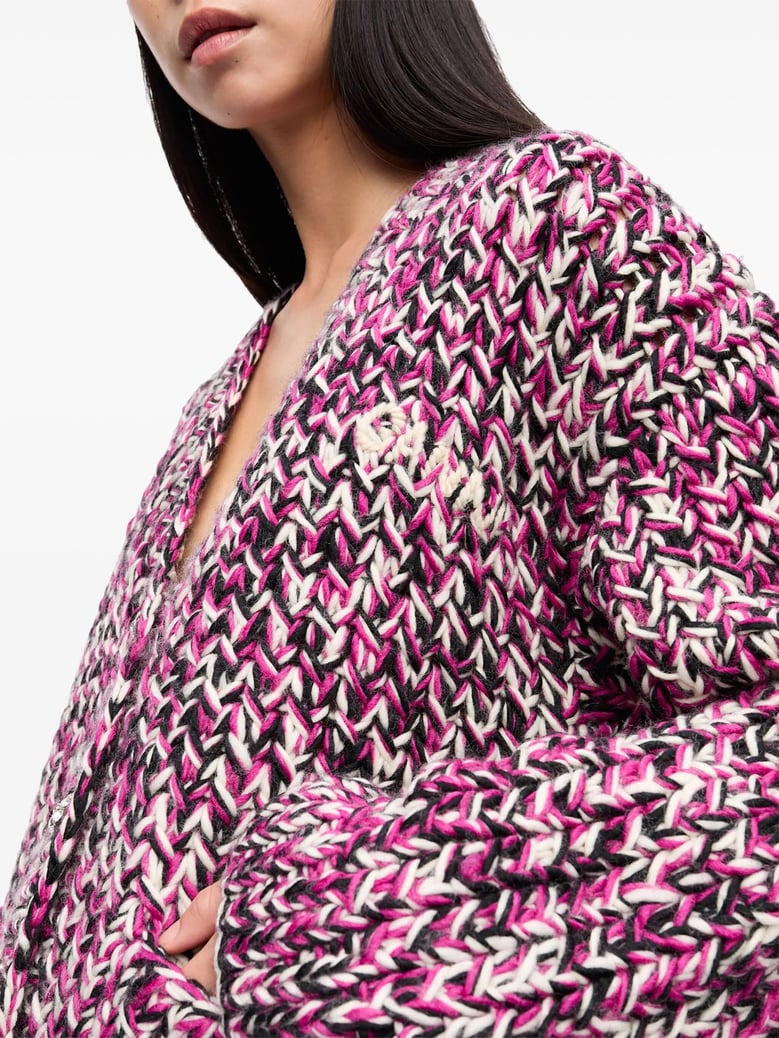 hand knitted wool cardigan by Selfnex