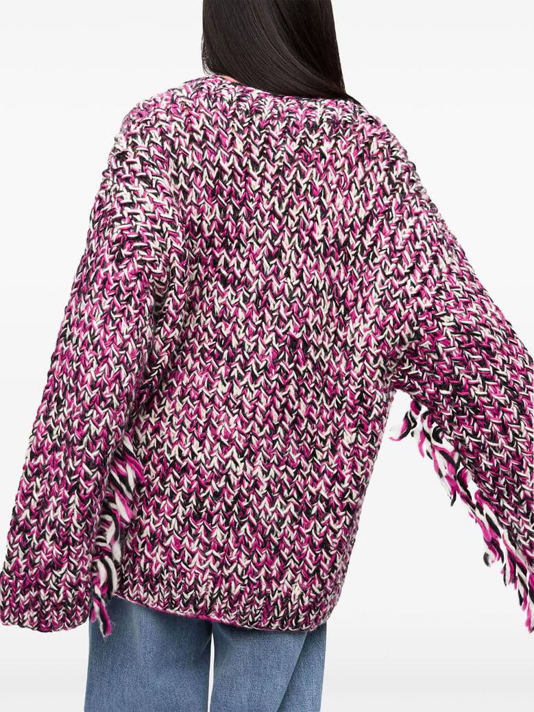 hand knitted wool cardigan by Selfnex