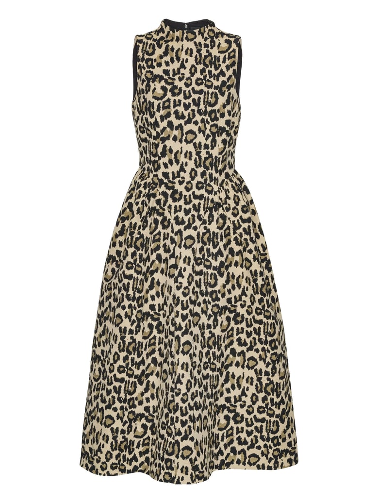 jacquard midi dress by Selfnex