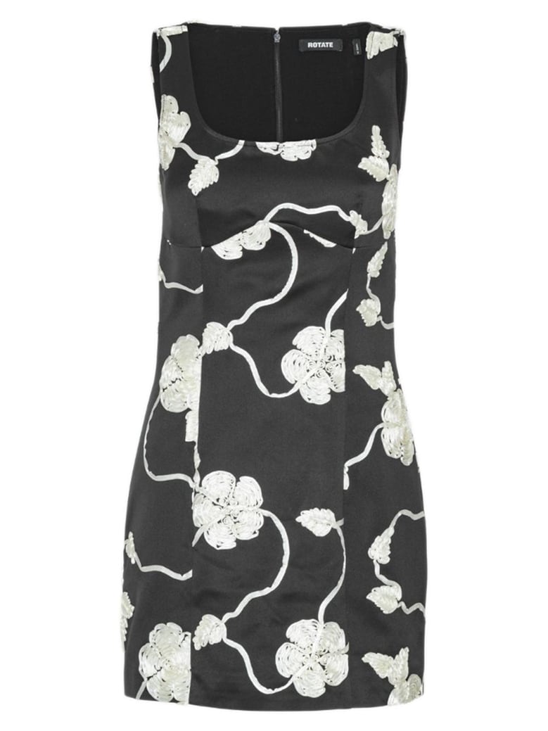 3d flower mini dress by Selfnex